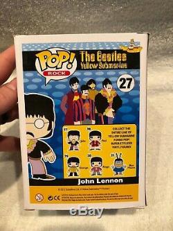 John Lennon The Beatles Yellow Submarine Funko 27 Vaulted with Original Box