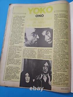 John Lennon The Beatles Yoko Ono Super Especial Magazine