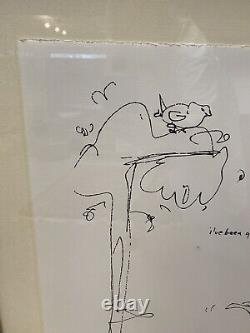 John Lennon The Dakota Days Jazz, Man Hand Signed by Yoko Ono Serigraph 193/300