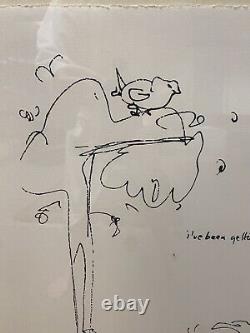 John Lennon The Dakota Days Jazz, Man Hand Signed by Yoko Ono Serigraph 193/300