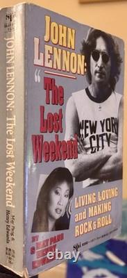 John Lennon The Lost Weekend 1992 FIRST PRINTING SPI Books May Pang Beatles OOP