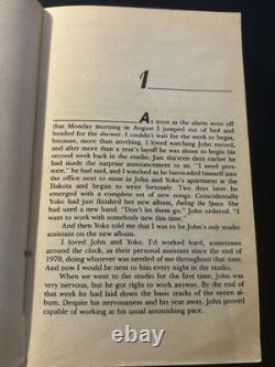 John Lennon The Lost Weekend 1992 FIRST PRINTING SPI Books May Pang Beatles OOP