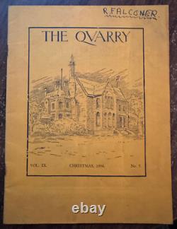 John Lennon The Quarry Bank High School Magazine Christmas 1954 Vol 5. Beatles