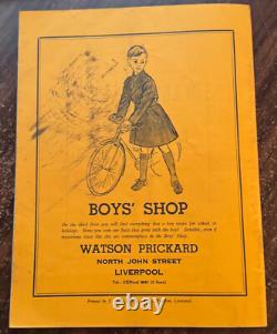 John Lennon The Quarry Bank High School Magazine Christmas 1954 Vol 5. Beatles