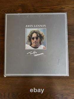 John Lennon Vinyl 9-LP Silver Box set 1981 JLP8 Beatles