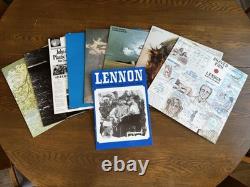 John Lennon Vinyl 9-LP Silver Box set 1981 JLP8 Beatles