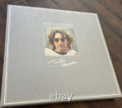 John Lennon Vinyl 9-LP Silver Box set Plays in Mint Condition 1981 JLP8 Beatles