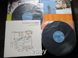 John Lennon Wonsaponatime EU DBL Vinyl LP w Promo Flat 98674 Beatles Once Upon