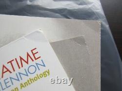 John Lennon Wonsaponatime EU DBL Vinyl LP w Promo Flat 98674 Beatles Once Upon