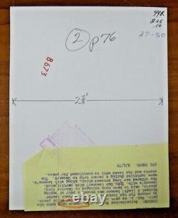 John Lennon Yoko Ono 1979 The Beatles Original Type 1 Wire News Photo 7x9