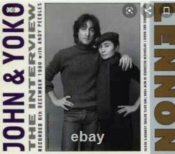 John Lennon Yoko Ono 2 CD BBC Tapes Interview Andy Peebles + Gift Extras Beatles