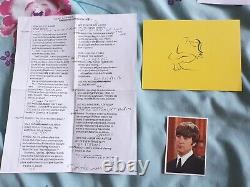 John Lennon Yoko Ono 2 CD BBC Tapes Interview Andy Peebles + Gift Extras Beatles