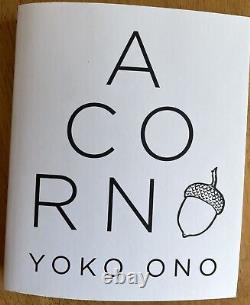 (John Lennon) Yoko Ono Autographed Book Acorn Charity items