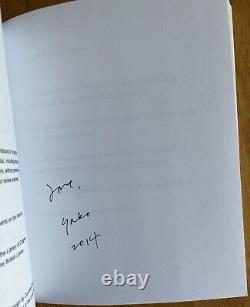 (John Lennon) Yoko Ono Autographed Book Acorn Charity items