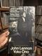 John Lennon Yoko Ono Geffen Records Double Fantasy Store Display Rare Beatles
