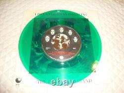 John Lennon & Yoko Ono Happy Xmas 7 Green vinyl with jukebox sleeve + Tag
