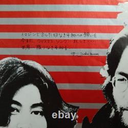 John Lennon & Yoko Ono Happy Xmas War Is Over Beatles Japan Single From Japan