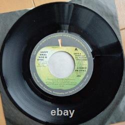 John Lennon & Yoko Ono Happy Xmas War Is Over Beatles Japan Single From Japan
