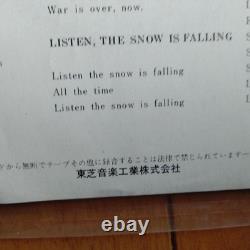 John Lennon & Yoko Ono Happy Xmas War Is Over Beatles Japan Single From Japan