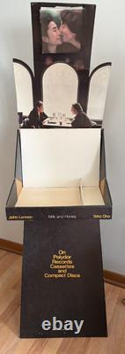 John Lennon Yoko Ono Milk And Honey Promo Floor Display (1984) Beatles RARE