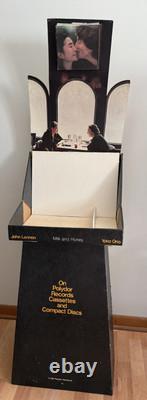 John Lennon Yoko Ono Milk And Honey Promo Floor Display (1984) Beatles RARE