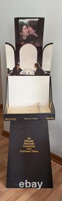 John Lennon Yoko Ono Milk And Honey Promo Floor Display (1984) Beatles RARE