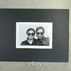 John Lennon Yoko Ono Postcard Signed By The Photographer David M Spindell