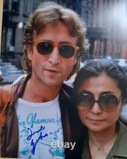 John Lennon, Yoko Ono, Signed By Yoko. 8 X 10 Photo