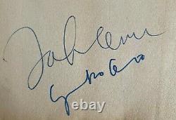 John Lennon & Yoko Ono Signed Grapefruit Book Selfridges July 15th 1971 Beatles