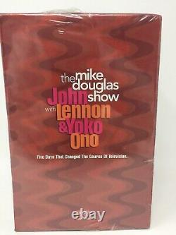 John Lennon & Yoko Ono The Mike Douglas Show 5 VHS + Book Box Set. Rhino Video