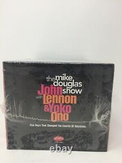 John Lennon & Yoko Ono The Mike Douglas Show 5 VHS + Book Box Set. Rhino Video