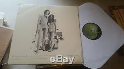 John Lennon Yoko Ono Two Virgins LP Nude Cover US'68 T5001 Beatles withbag apple