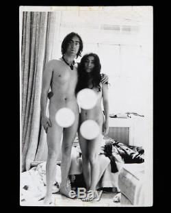 John Lennon & Yoko Ono Two Virgins Original 14x10 Apple Photograph Beatles