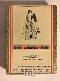 John Lennon & Yoko Ono Unfinished Music No. 1-Two Virgins GRT 8 Track withSleeve