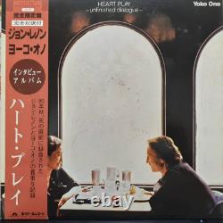 John Lennon Yoko Ono Vinyl record LP Heart Play Beatles Japan F/S Free shipping