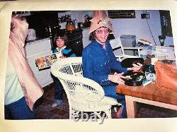 John Lennon Yoko & Sean'Lunch at the Dakota' Photo From Apple Negative