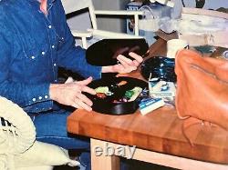 John Lennon Yoko & Sean'Lunch at the Dakota' Photo From Apple Negative