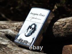 John Lennon Zippo Lighter Imagine Peace The Beatles European Rare