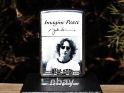 John Lennon Zippo Lighter Imagine Peace The Beatles European Rare