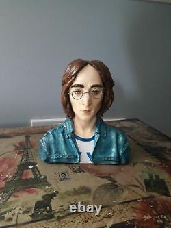 John Lennon bust ceramic perfect condition The beatles figure figurine