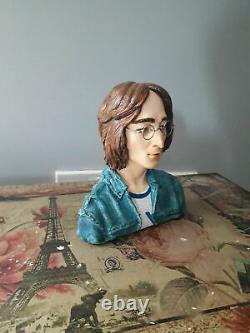 John Lennon bust ceramic perfect condition The beatles figure figurine