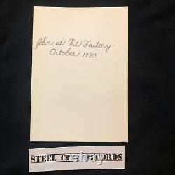 John Lennon in NYC Candid Photo 5x3.5 circa RARE VINTAGE The Beatles