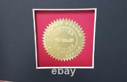 John Lennon laser etched lyrics limited edition vinyl framed record display