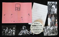 John Lennon original'One To One' Concert 1972 Tambourine + programme, Beatles