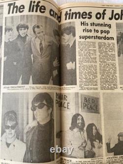 John Lennon shot Beatles newspaper death, icon