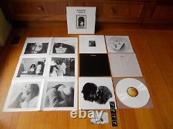 John Lennon -wedding Album Box Set +white Vinyl Lp -1969 Replica Beatles -sealed