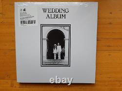 John Lennon -wedding Album Box Set +white Vinyl Lp -1969 Replica Beatles -sealed