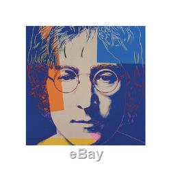 John Lennon x Andy Warhol Pop Art The Beatles Portrait 27x27 Poster Print