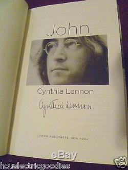 John by Cynthia Lennon SIGNED Autographed JOHN LENNON Beatles 1/1+ photo PROOF