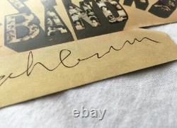 John lennon Autograph Signed Onto Piece Of Sgt Pepper Pullout Insert The Beatles